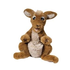 Pockets the Kangaroo, puppet - Plush Kangaroo - Brown